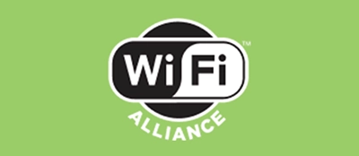 WiFi Alliance Logo on green background
